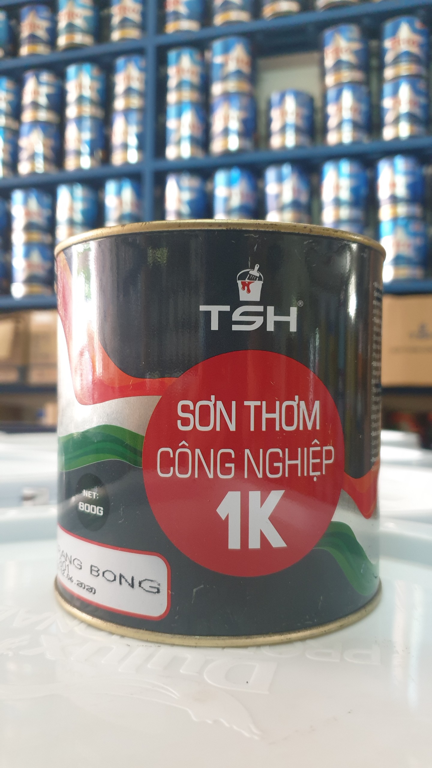 Sơn Dầu Sắt Mạ Kẽm , Bề Mặt Gỗ 1kg