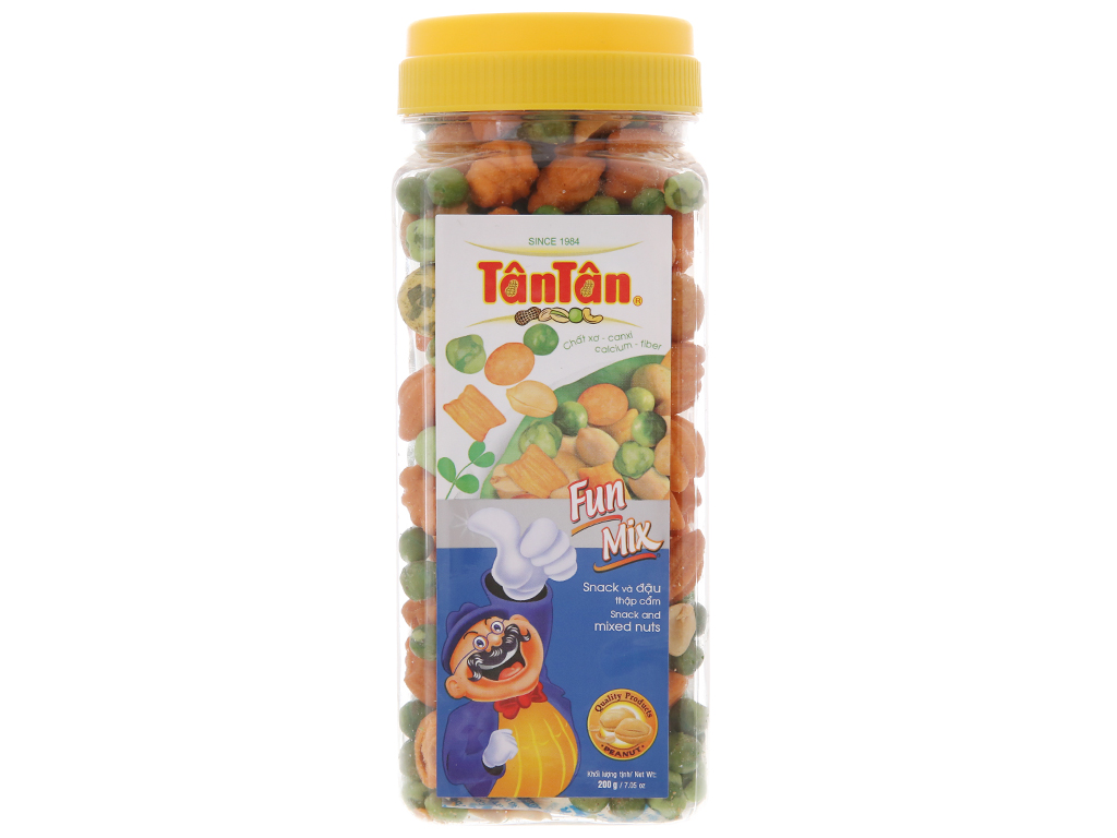 Snack và đậu thập cẩm Fun Mix Tân Tân hủ 200g