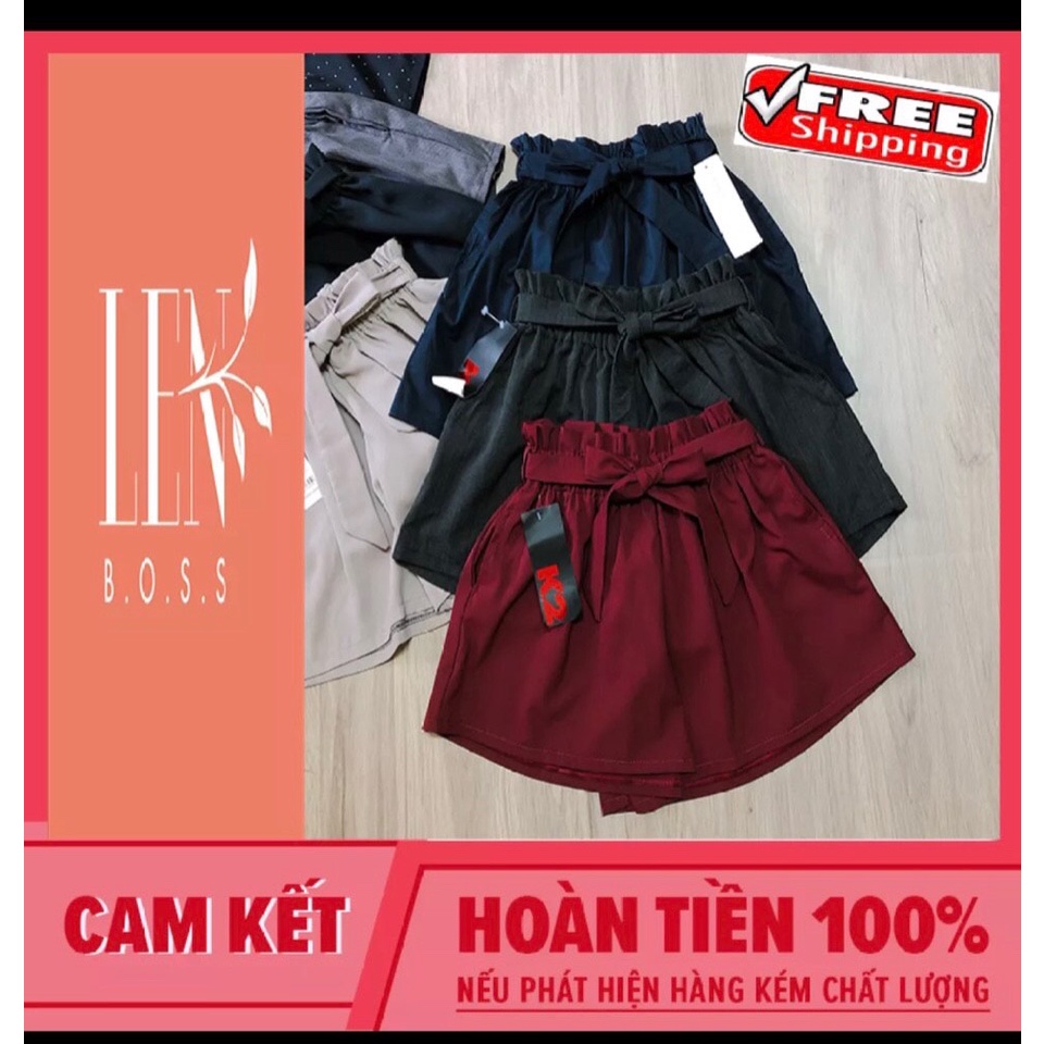 QUẦN SHORT KATE CỘT NƠ (CÓ SAI ĐẠI)