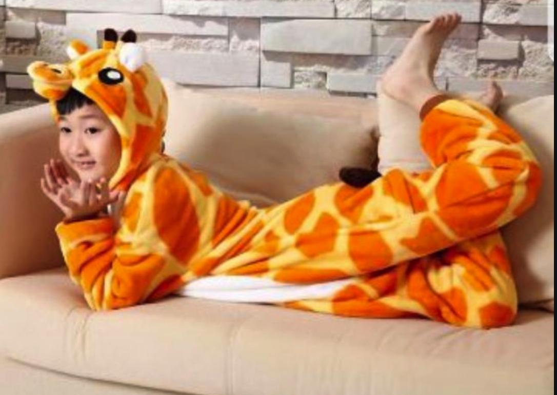 Bộ đồ thú hươu cao cổ cho trẻ em