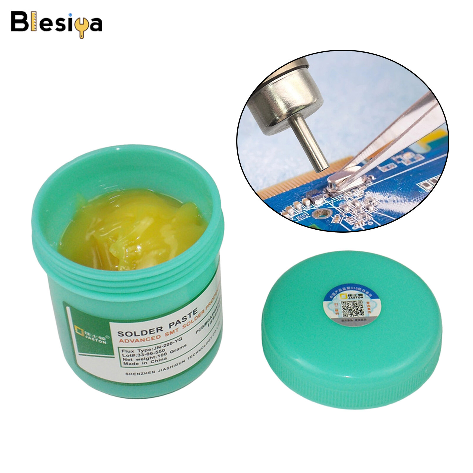 Blesiya Lead-Free Solder Flux Cream Flux for Soldering Phone Electronics PCB Rework