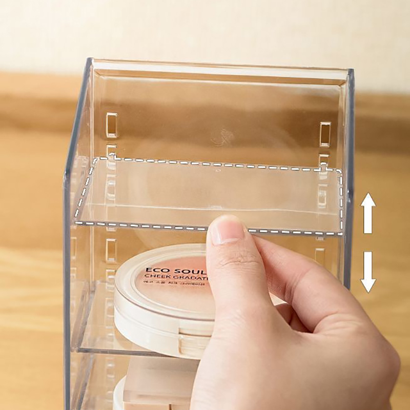 Hộp đựng mỹ phẩm có thể xếp chồng tiện lợi