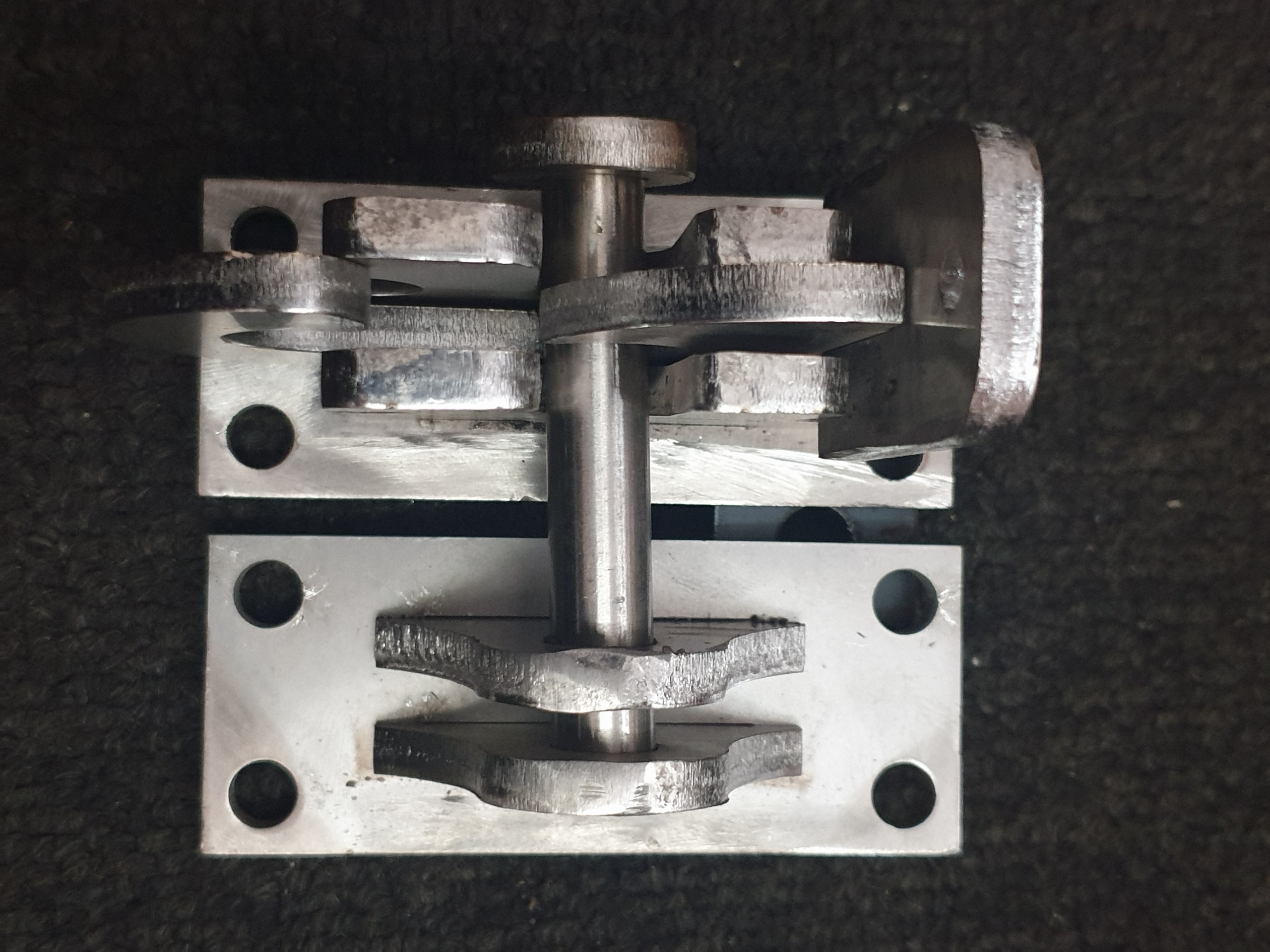 Chốt cổng tự động gài inox 304