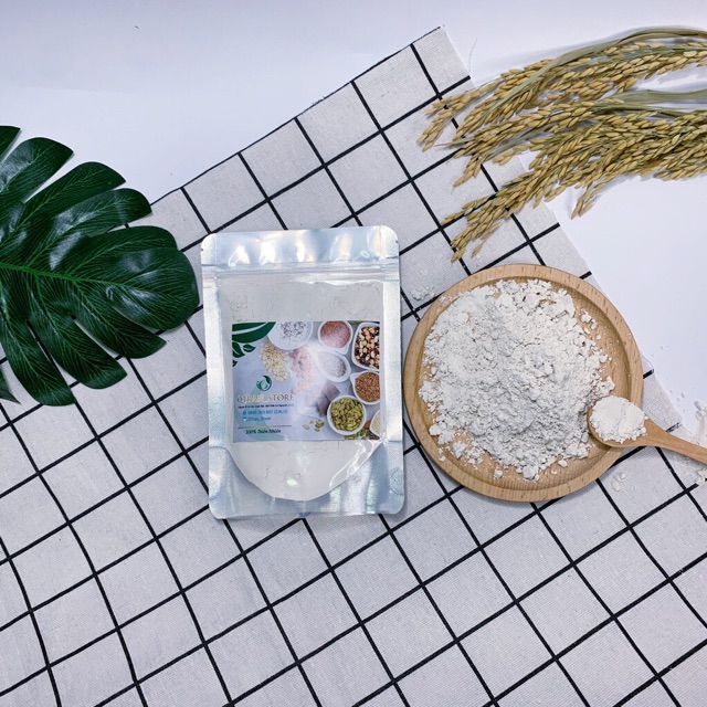 1kg Tinh bột cám gạo trắng đẹp da