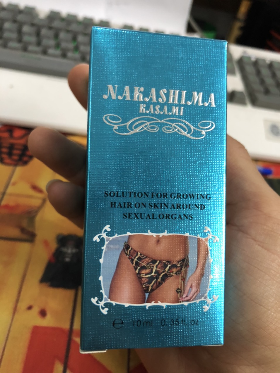 Serum mọc lông vùng kín Nakashima Kasami 10ml