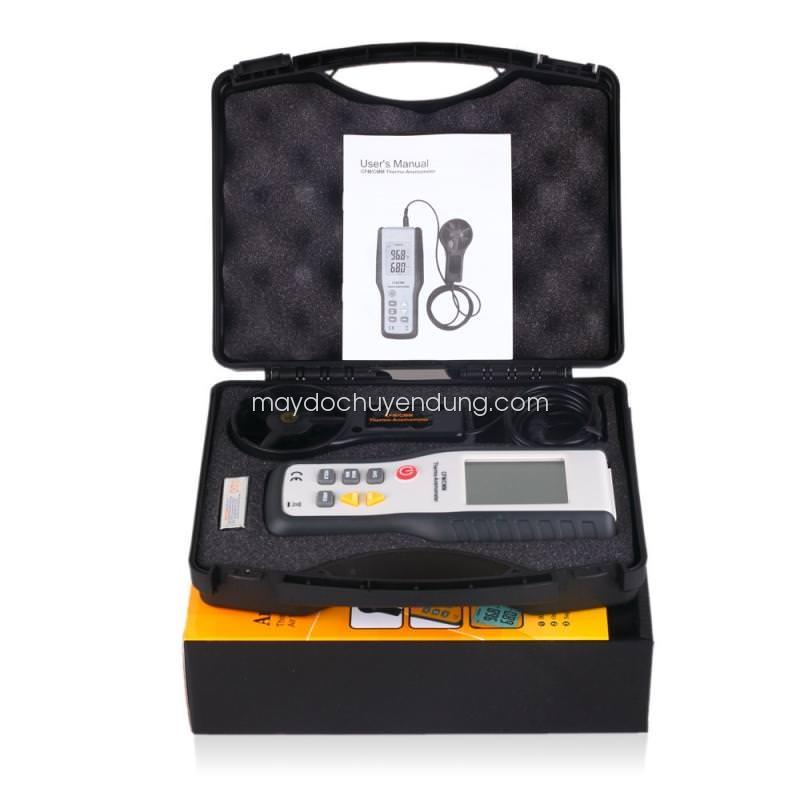 Máy đo tốc độ lưu lượng gió CFM / CMM  THB HT-9819 (Trắng phối đen)