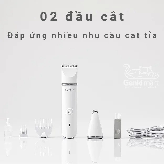 Tông đơ đa năng cho chó và mèo PETKIT 2in1
