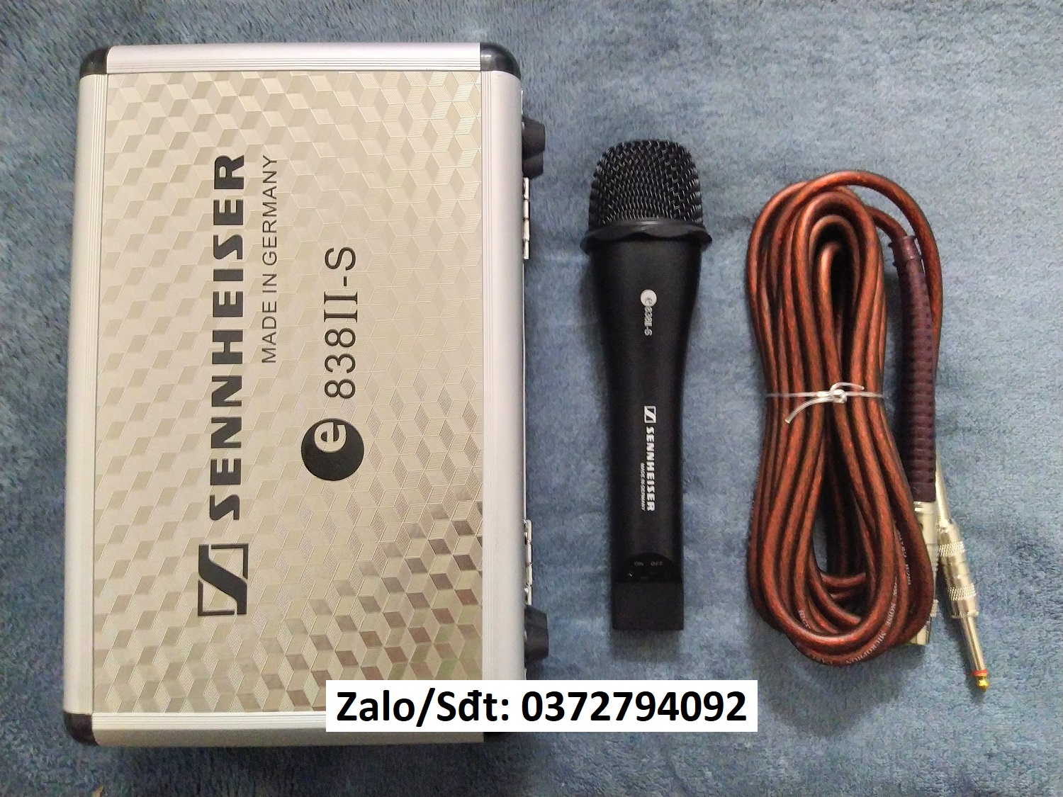 Micro karaoke có dây Sennheiser E838II-S