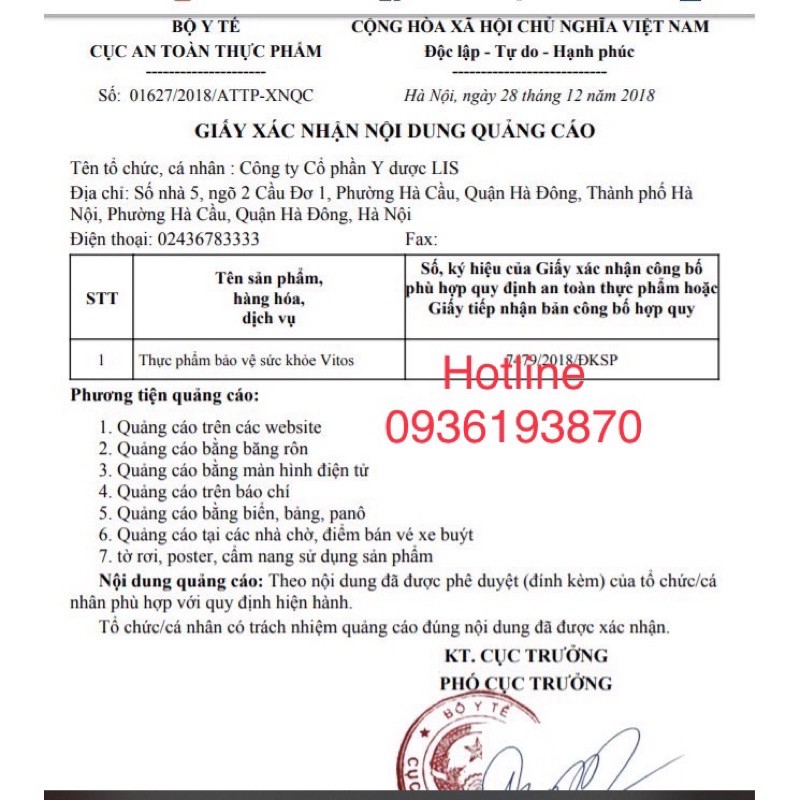 DẠ DÀY VITOS