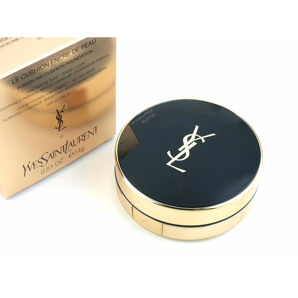 (Auth đủ bill) Phấn nước Ysl Fusion Ink Cushion Foundation Limited / Matte