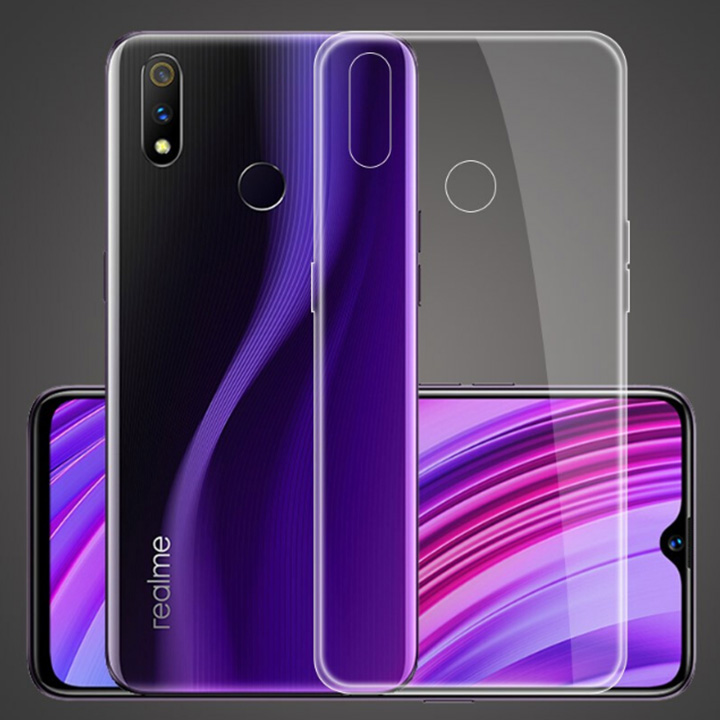 ốp lưng dẻo silicon trong suốt Realme 3 Pro