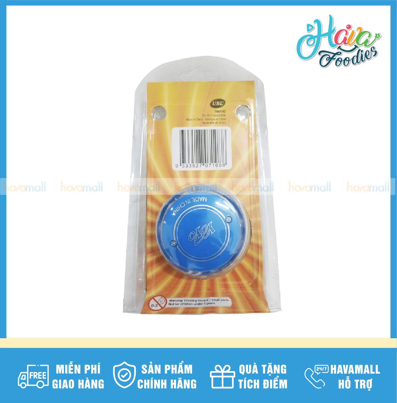 [HCM]Yo-Yo Có Giây Níu Màu Đơn Uncle Bills