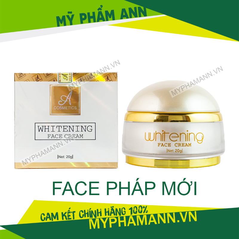 Kem face pháp chính hãng mỹ phẩm phương anh - kem face chữ a cosmetics