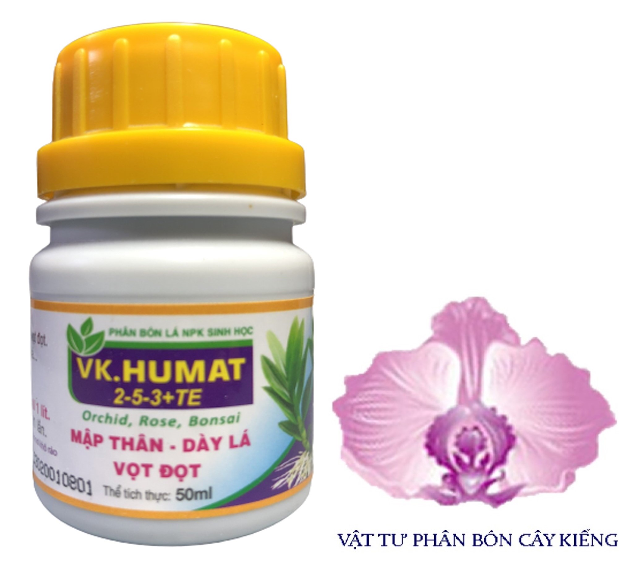 Phân bón npk sinh học vk. humat 2-5-3+te - #635a# 50ml
