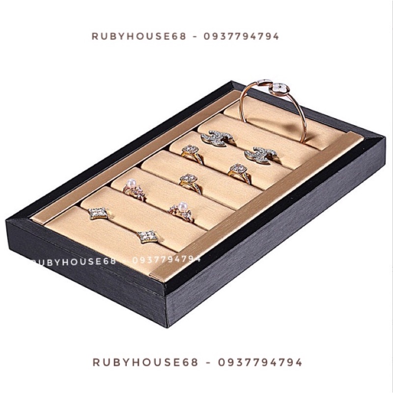 Khay đựng trang sức nhẫn , vòng cao cấp