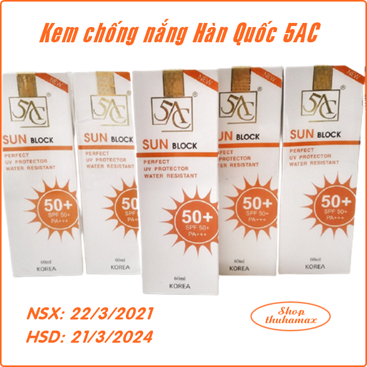 Kem chống nắng Hàn Quốc Sun Block 5AC