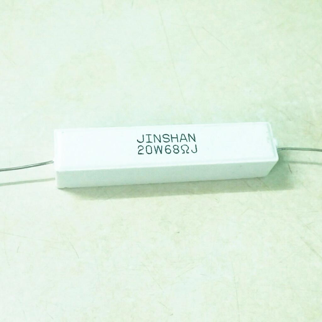 [HCM]Điện trở sứ 20W68OHM 2 cái