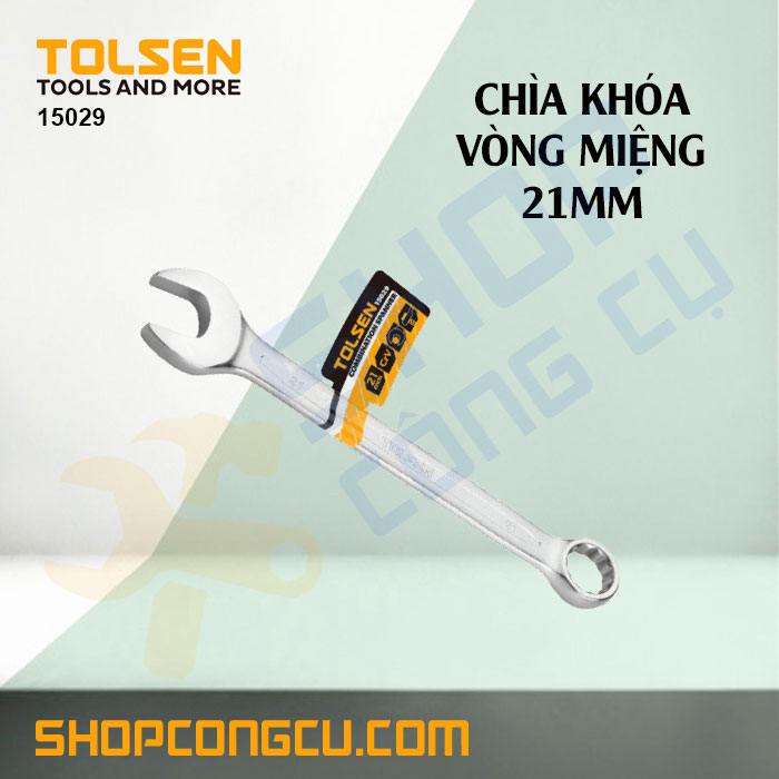 [HCM]Chìa khóa vòng miệng 21mm Tolsen 15029