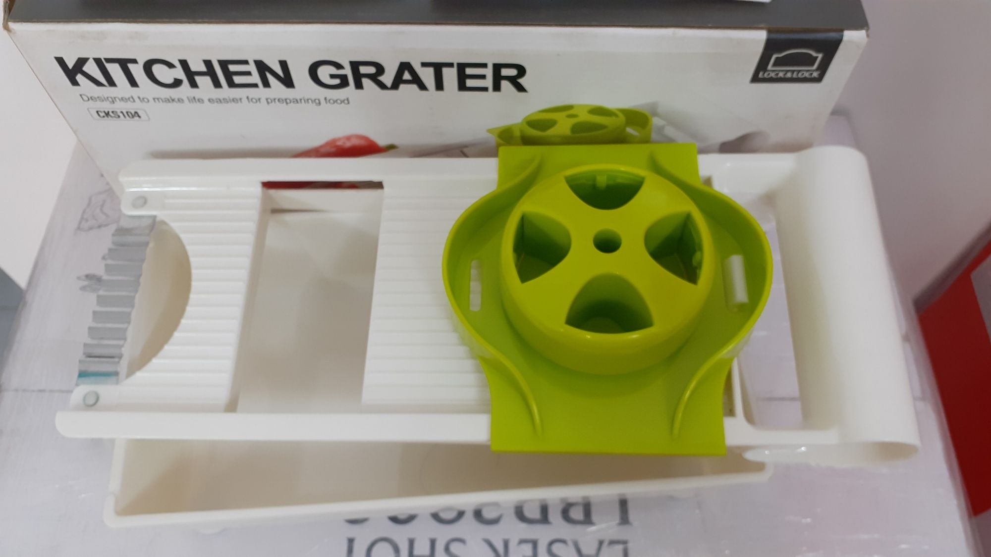 [HCM]Bộ Dụng Cụ Cắt Gọt Rau Củ 6in1 Lock&Lock Kitchen Grater CKS104