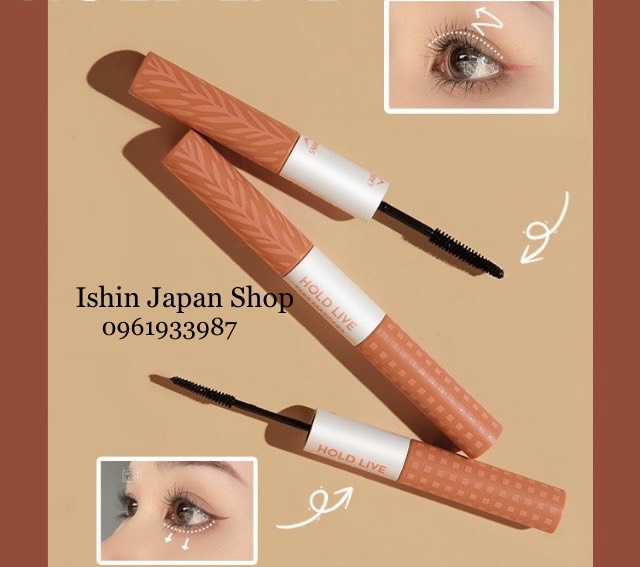 Mascara ma thuật 2 đầu hold live magic mascara double head nội địa trung