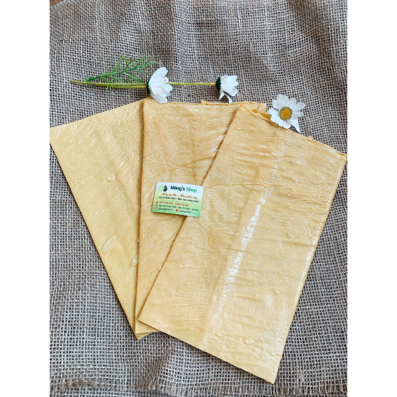 Váng đậu khô sạch (1kg Tàu hũ ky hút chân không)