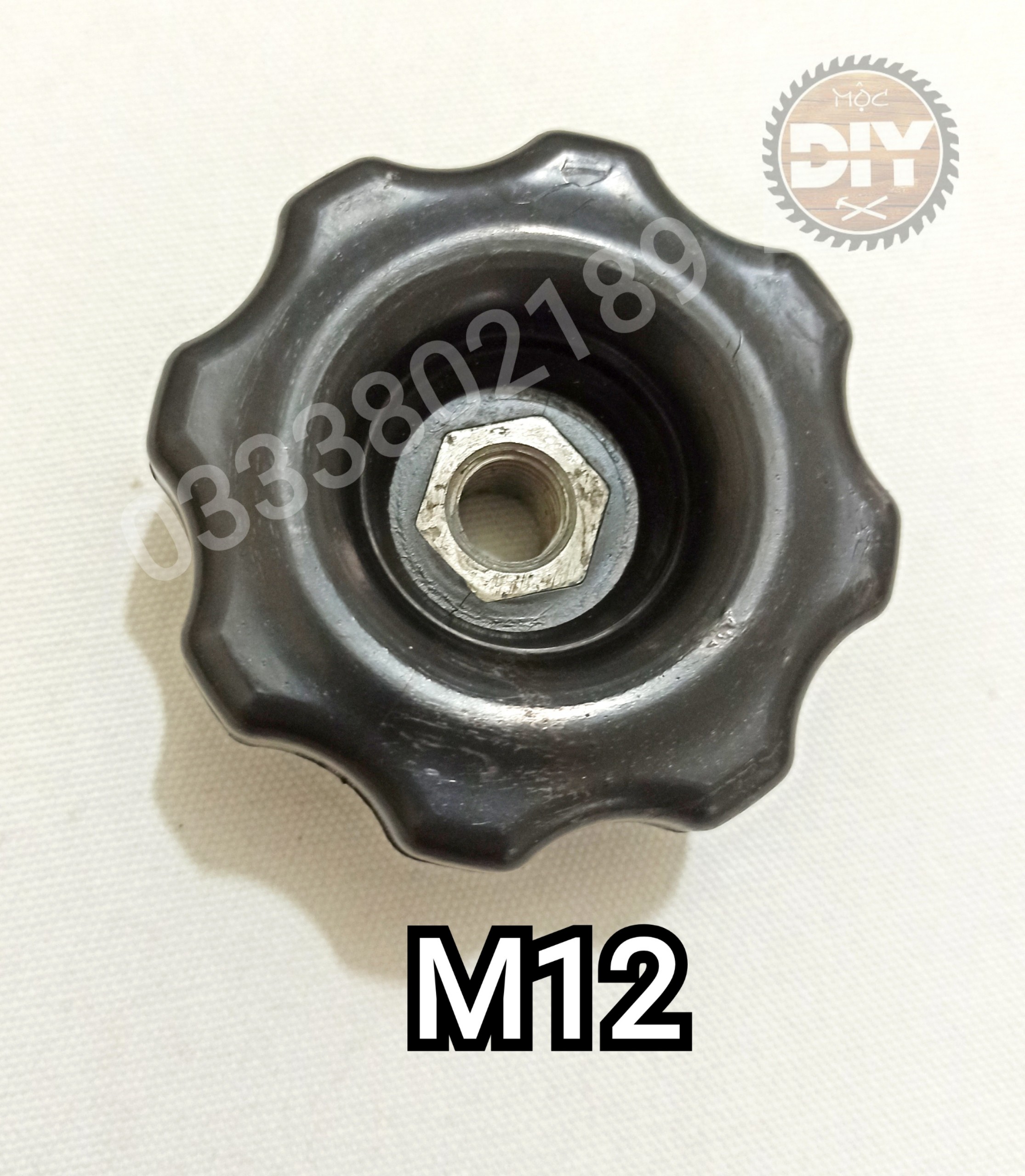 [HCM]Núm vặn nhựa lỗ ren M10, M12,M14,M16 (2 cái)