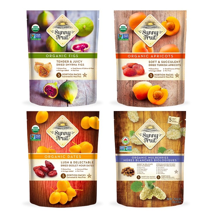 Mơ sấy hữu cơ cho mẹ và bé 250gr - Sunny Fruit