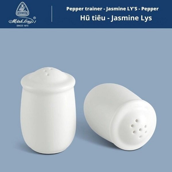Lọ rắc tiêu sứ Minh Long - lọ rắc tiêu