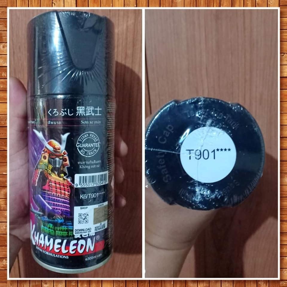 Sơn samurai màu 3d xanh tím titan t901