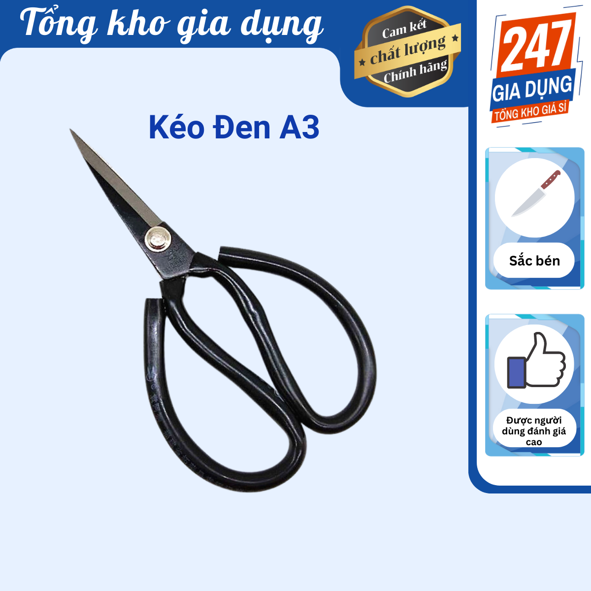 Kéo đen a3