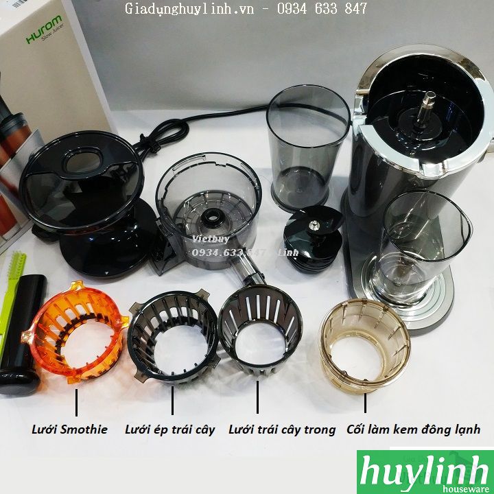 [HCM][Trả góp 0%]Máy ép chậm Hàn Quốc Hurom Diva H100-EBE -màu đỏ