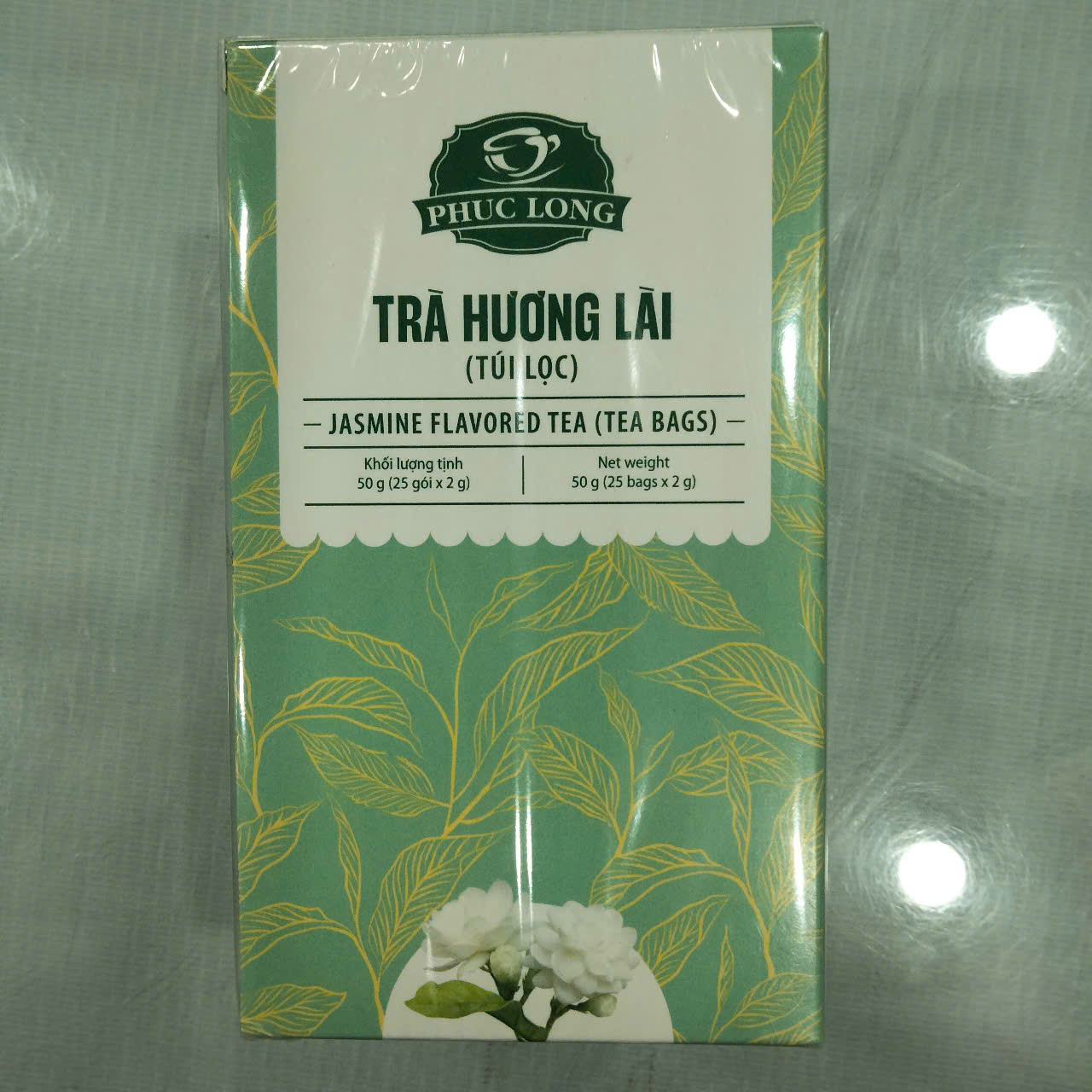 TRÀ LÀI  TÚI LỌC PHÚC LONG 50G BAO BÌ MỚI