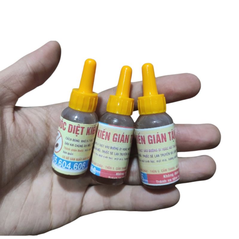 Thuốc diệt kiến gián 🔥Diệt tận gốc🔥 Lọ 10ml