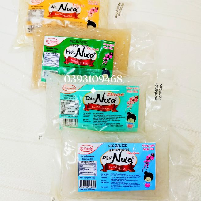 Cơm nưa Vị nguyên ăn kiêng Keto/Das gói 240g