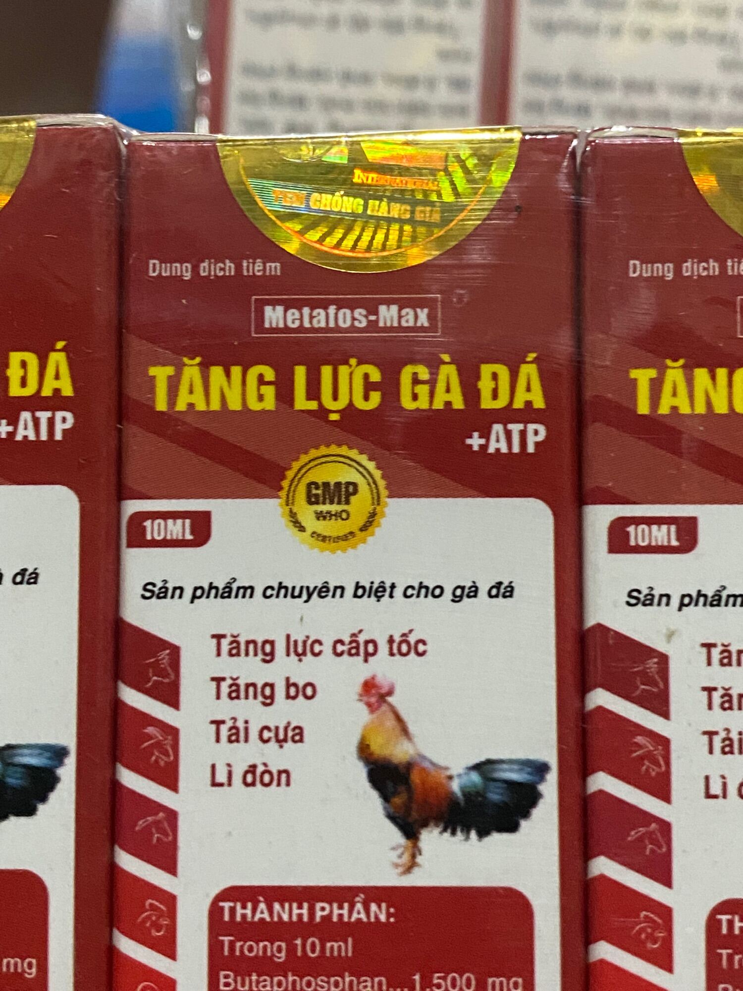 Metafos max [10 ml] Tăng Lực gà đá cấp tốc chuyên biệt gà đá