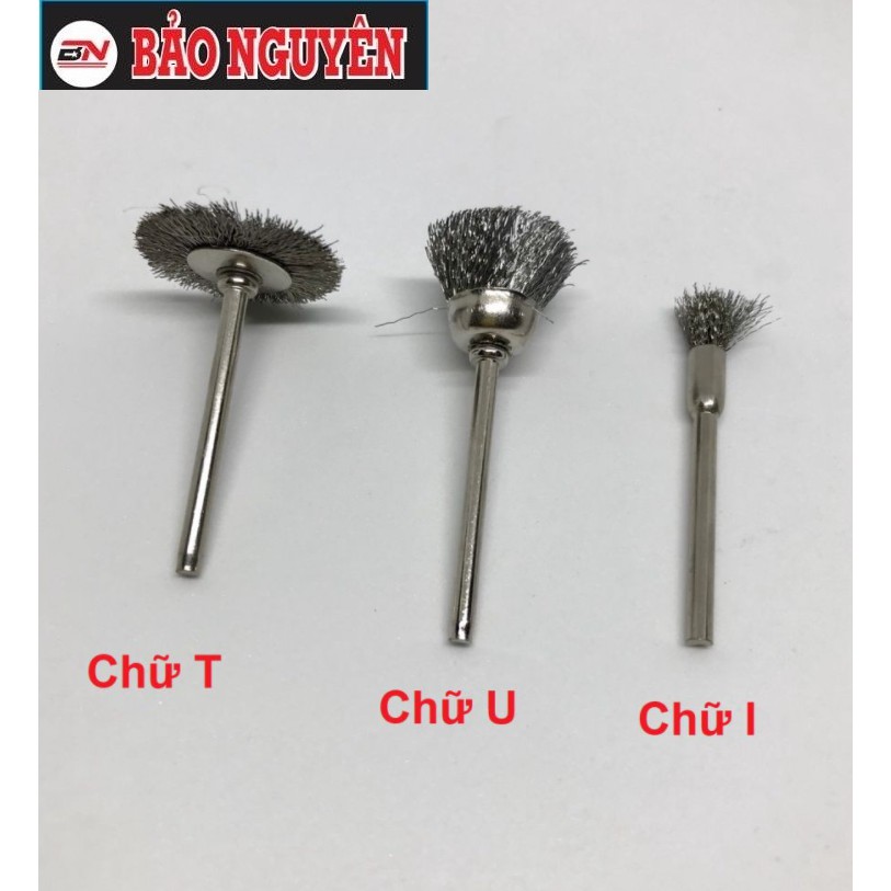 Chổi đánh rỉ sắt lông ngựa 3 mm. BN.
