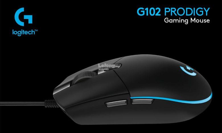 Chuột chơi game Logitech G102 Gen 2 Prodigy RGB có dây - Bảo hành 2 năm chính hãng