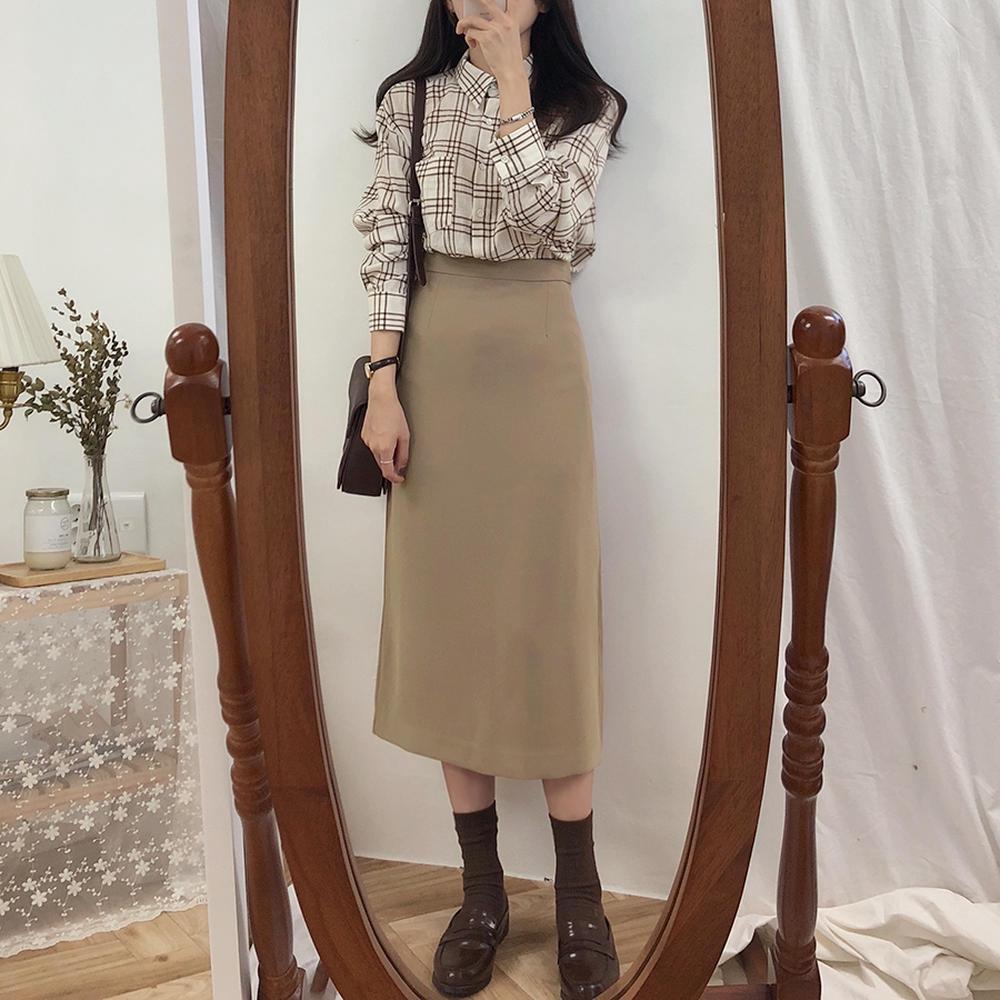 [HCM]Chân váy Len Nữ Form Dài