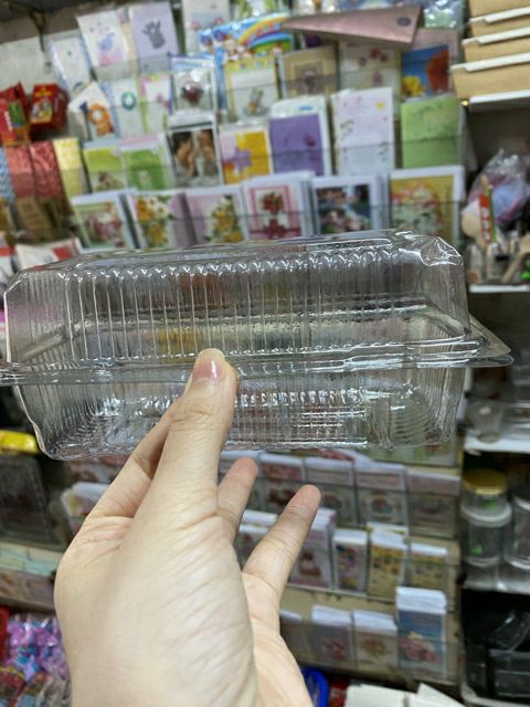 Combo 50 hộp nhựa trong ( H55)