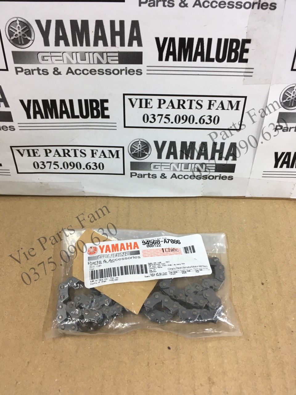 Xích cam Yamaha - 86l dùng cho xe sirius, jupiter, hàng din Yamha mới 100%