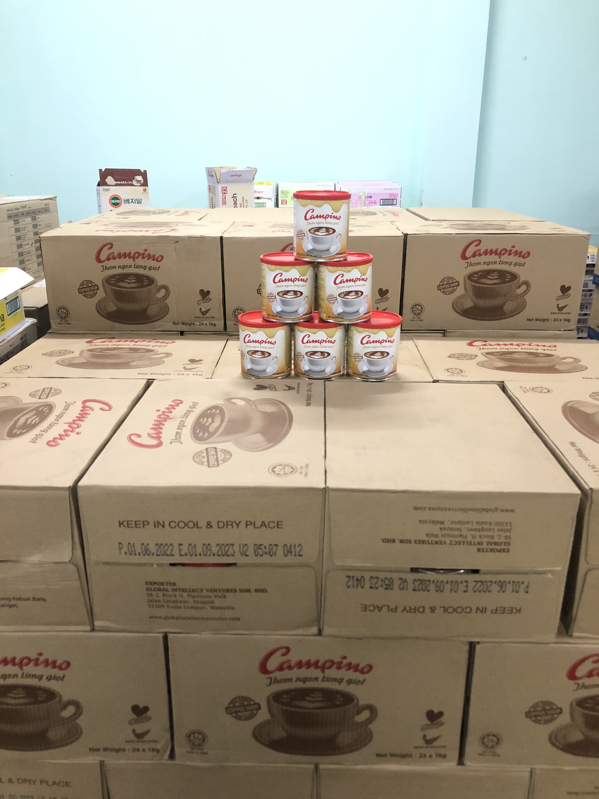 [Lon 1Kg] Sữa Đặc Có Đường Campino - Nhập khẩu Malaysia