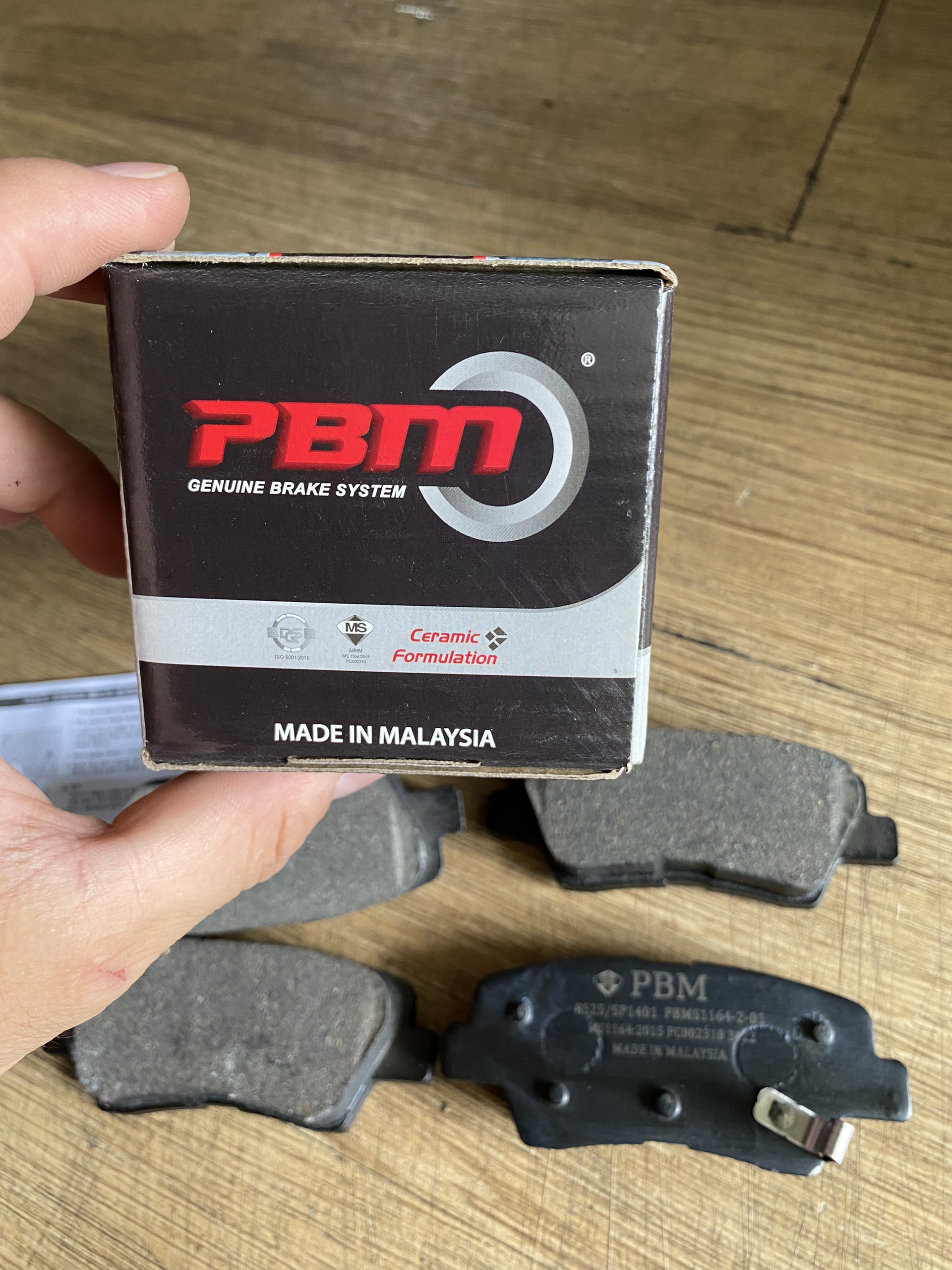 Má phanh đĩa sau hyundai accent/ avante/ elantra/ i10/ tucson/ sonata/ cerato