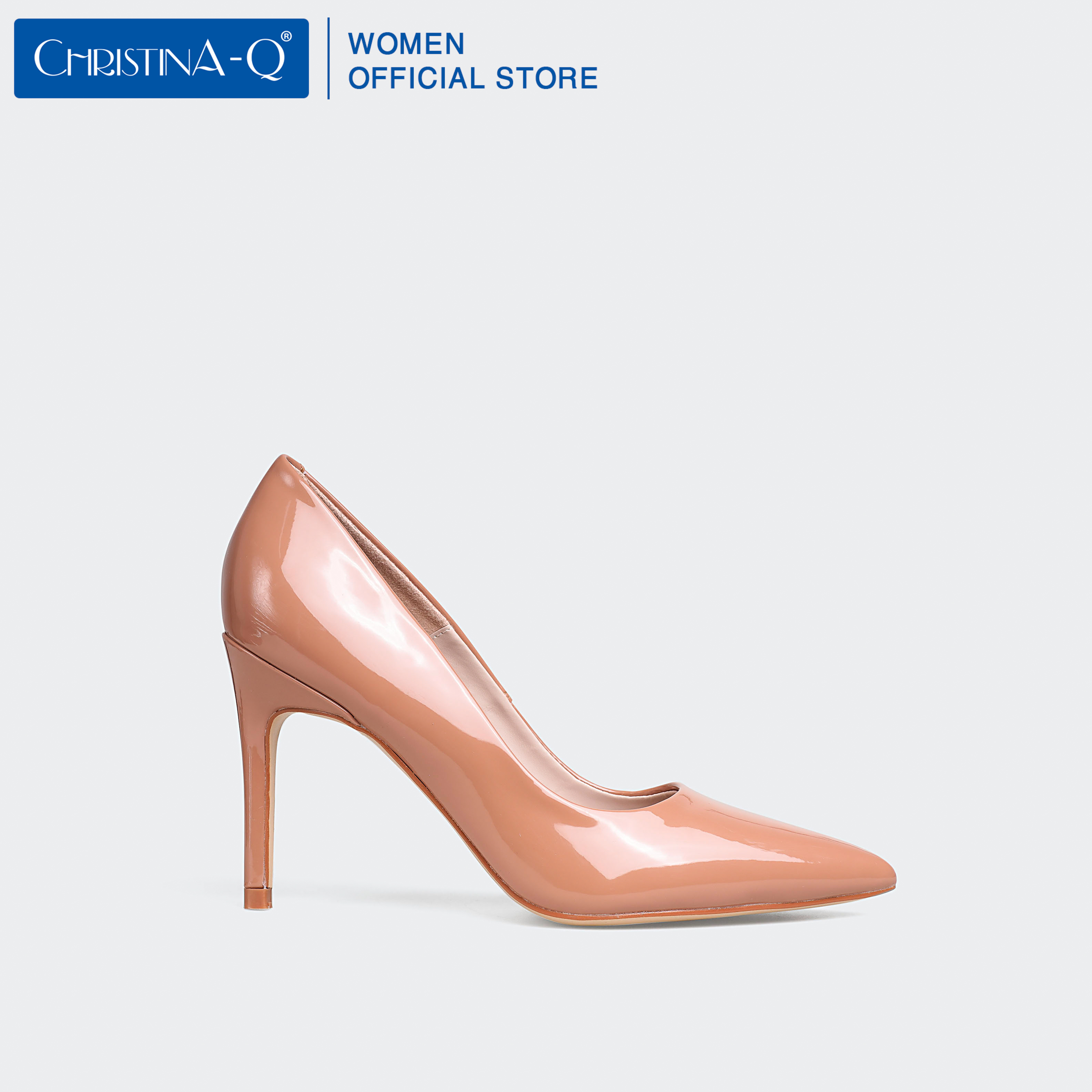 Giày nữ cao gót bít mũi nhọn ChristinA-Q GBN317