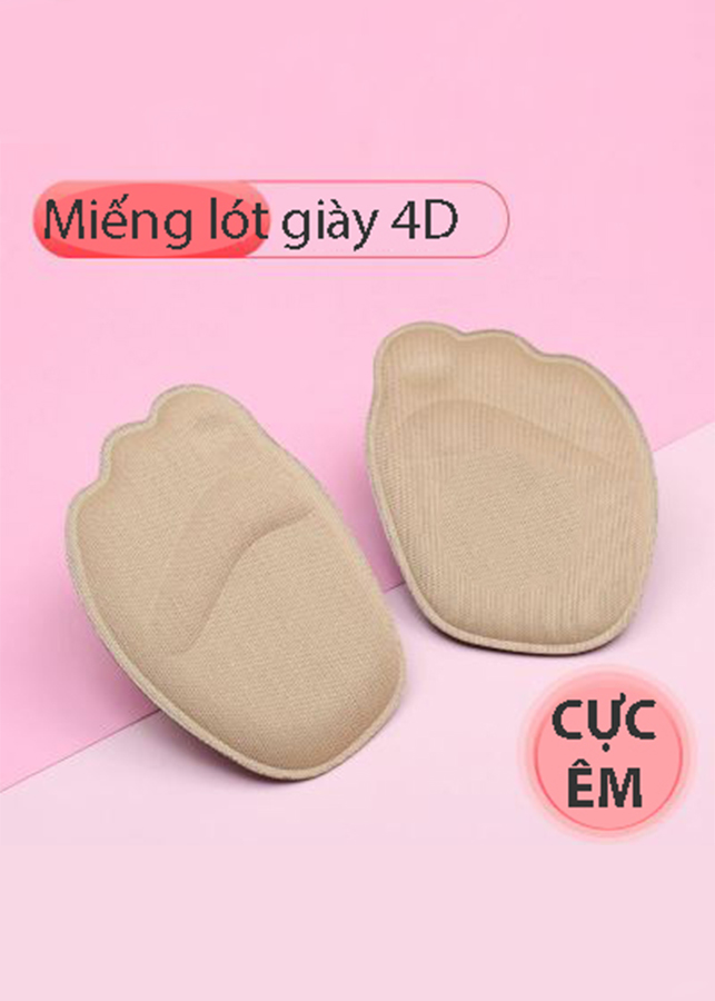 Combo 3 Cặp Lót Giày 4D Giảm Đau Mũi Chân - Miếng lót mũi giày đa năng 4D, chống đau ngón chân và hút mồ hôi khi mang giày rất tiện lợi