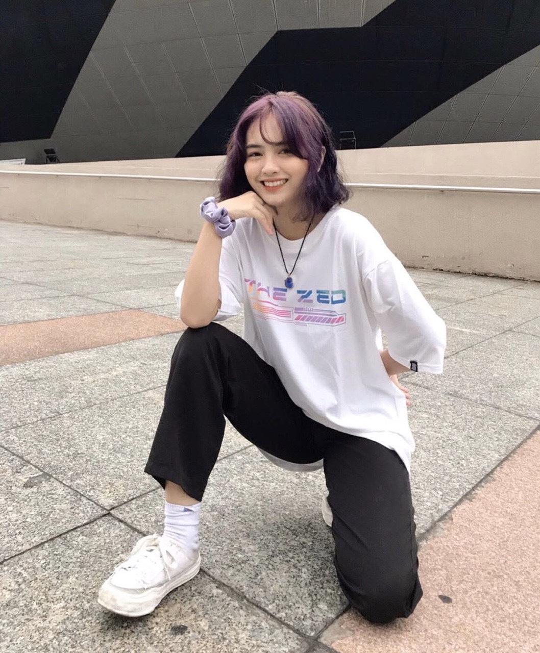 ÁO THUN UNISEX MÈO THE ZED TRẮNG IN 3D TUYỆT ĐẸP NHÌN PHÁT YÊU LUÔN FROM RỘNG CỰC HOT 1REDSHOP