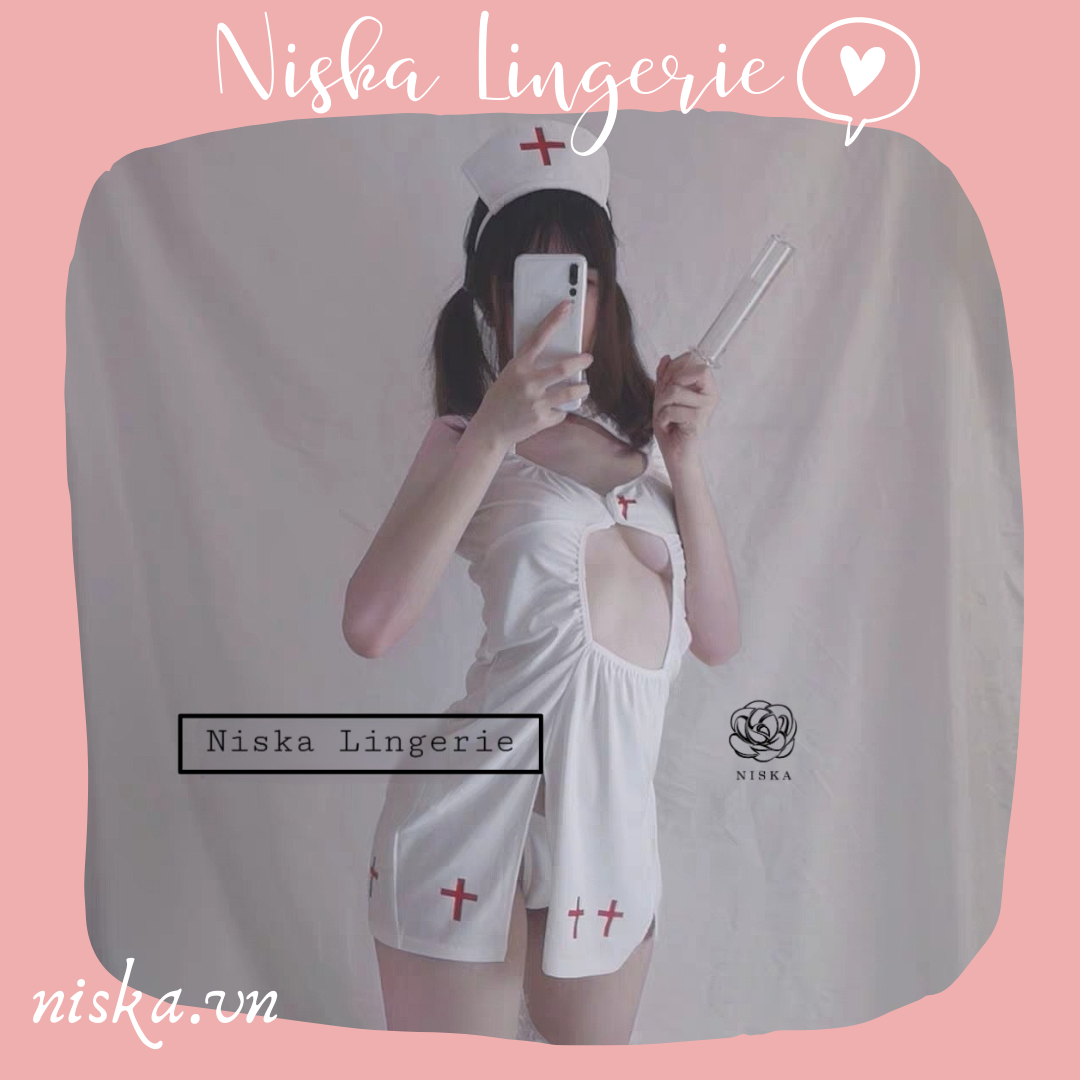 Bộ cosplay y tá - Mã C125