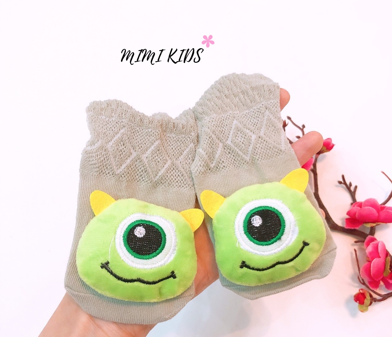 Tất lưới đùi hình thú cho bé Mimi Kids (0-12m)
