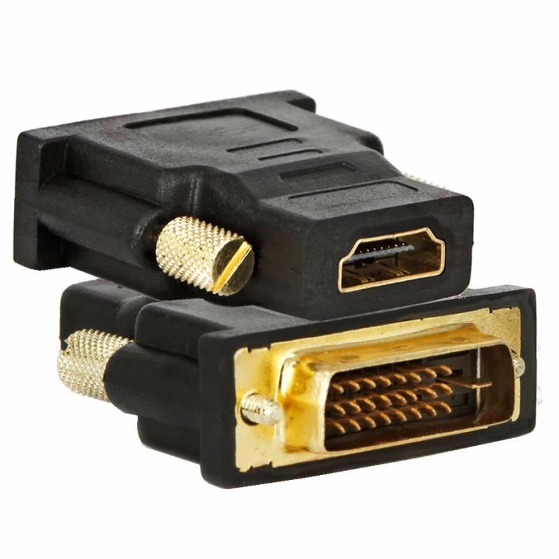 Đầu đổi từ HDMI (âm) sang DVI chuẩn D (dương) Y-A007