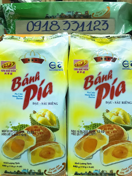 [HCM]Bánh Pía Tân Huê Viên ( Combo 2 gói - 3 Sao ĐXSR )