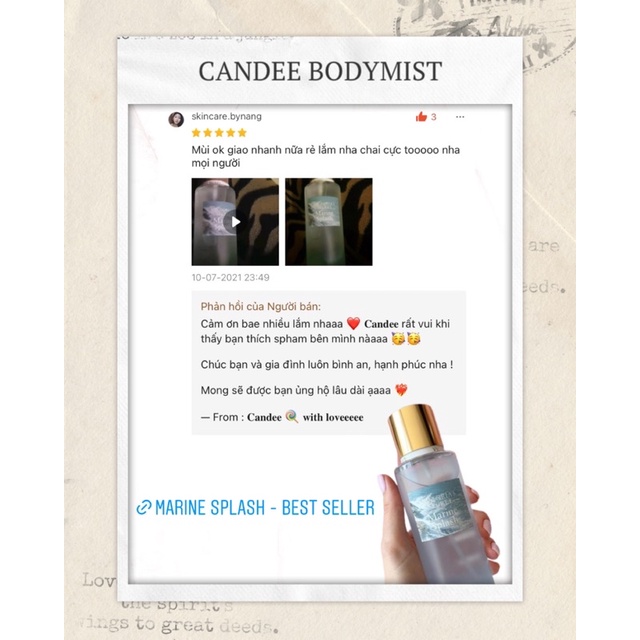 Body mist xịt thơm Victoria’s Secret 250ml 𝐌𝐚𝐫𝐢𝐧𝐞 𝐒𝐩𝐥𝐚𝐬𝐡